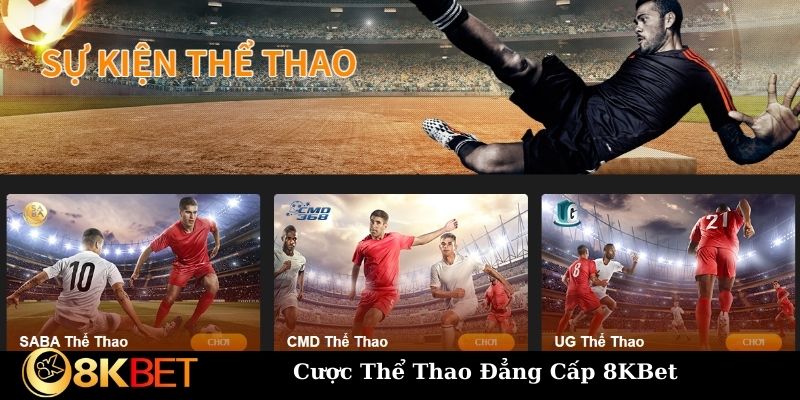 Đa dạng về kèo thể thao 8KBet